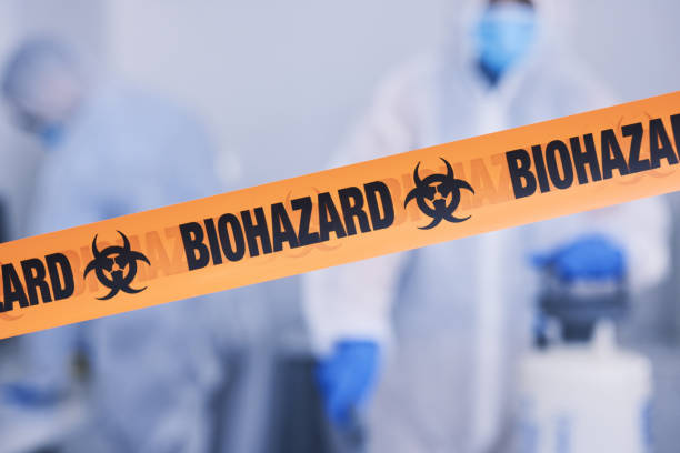 Professional Blood Cleanup technician working in Lambertville, MI